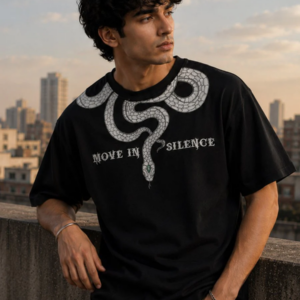 Oversized Black Tee